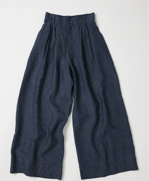 Eva's Sunday Easton Wide Leg Pant - Navy