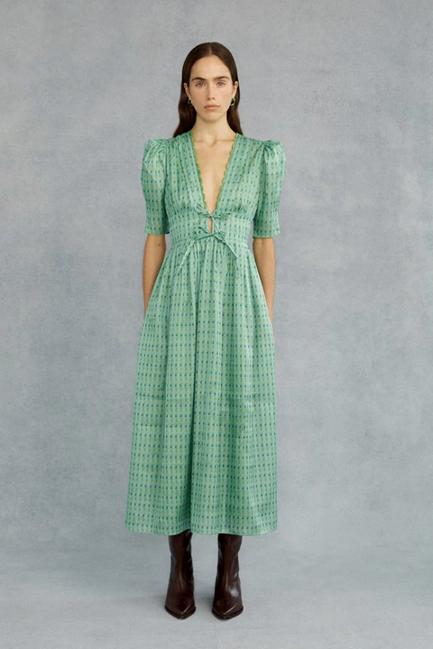 Lovaan Boehm Dress - Wallpaper Floral