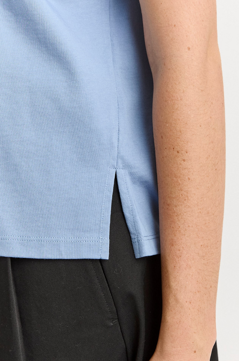 Toorallie Organic Cotton Roll Sleeve Tee - Mist