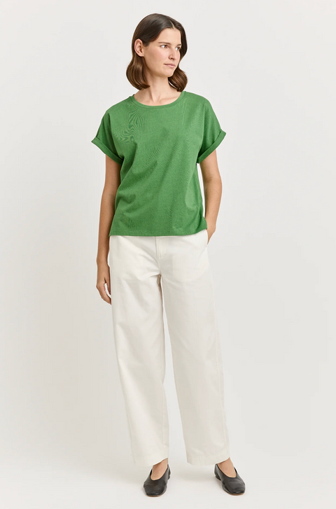 Toorallie Organic Cotton Roll Sleeve Tee - Spring