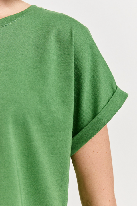Toorallie Organic Cotton Roll Sleeve Tee - Spring