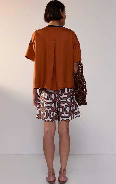 POL Clothing Hali Shorts - Hali Print