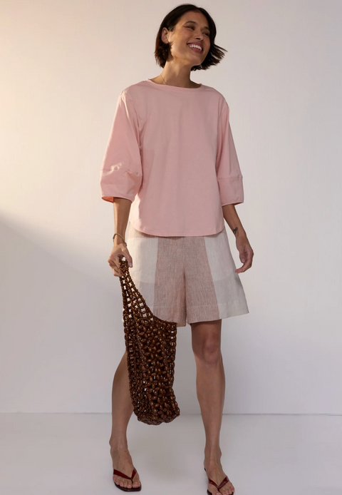 POL Clothing Siren Tee - Pink