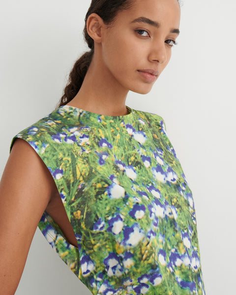 Kowtow Bluebell Dress - Bluebell Print