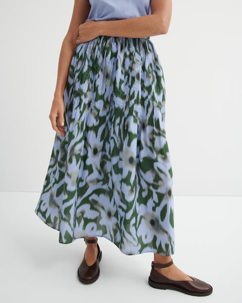Kowtow Poet Skirt - Misty Floral