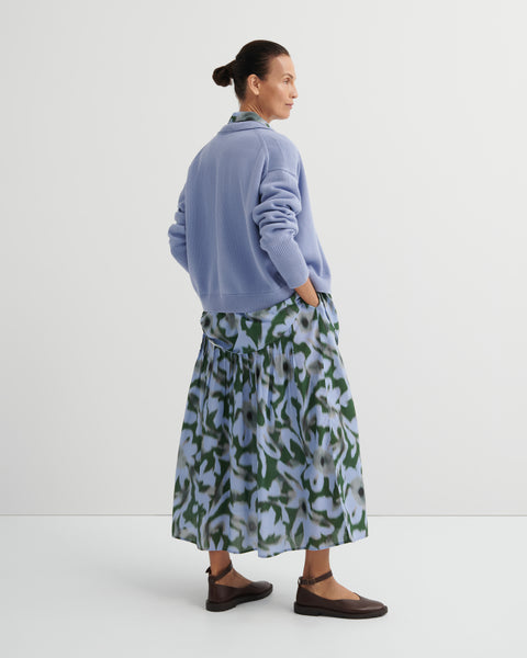 Kowtow Poet Skirt - Misty Floral