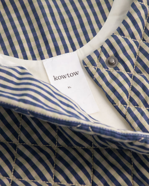 Kowtow Quilter Vest - Landscape Check