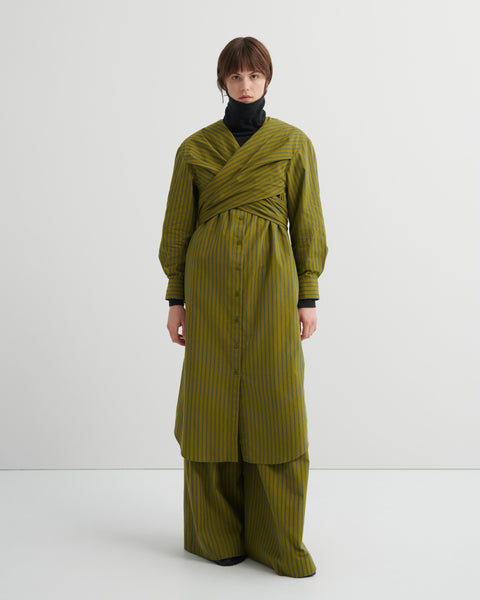 Kowtow Twist Dress - Artisan Stripe