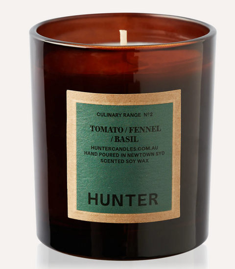Hunter Candles Culinary Range No.2 Tomato, Basil & Fennel