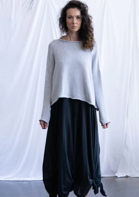 Luna Gallery Cotton Roll Neck Jumper